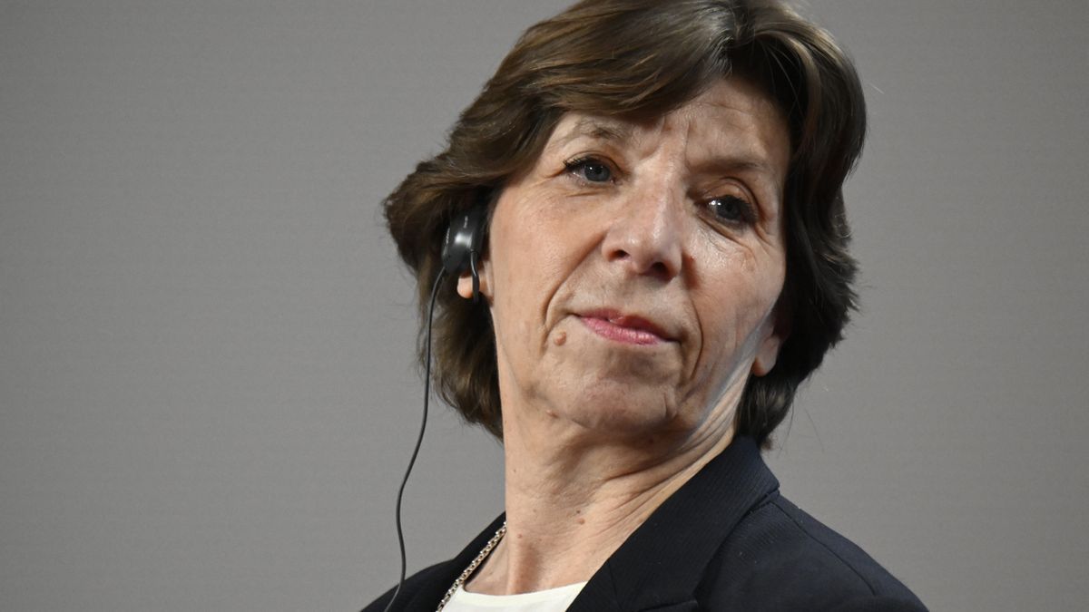 La ministra francesa de Exteriores, Catherine Colonna.