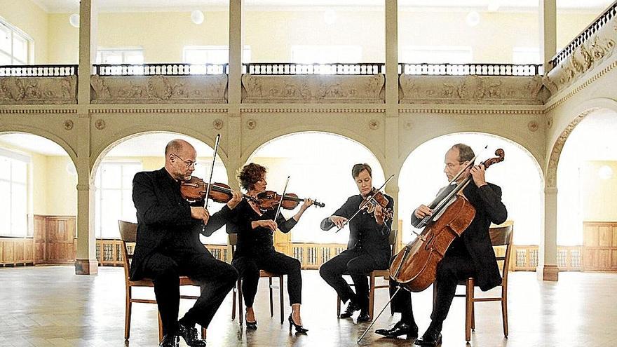 Mandelring Quartet. | FOTO: UWE ARENS