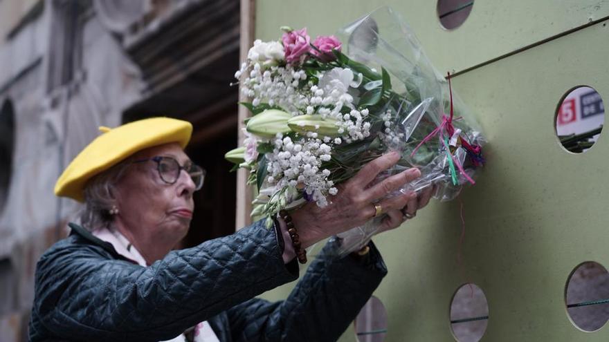 Ofrenda floral a la Amatxu de Begoña