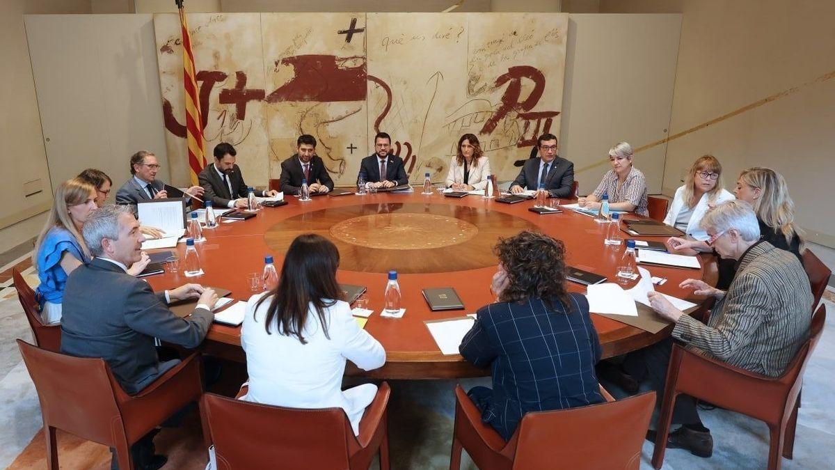Consell Executiu del Govern de Pere Aragonès del 13 de septiembre.