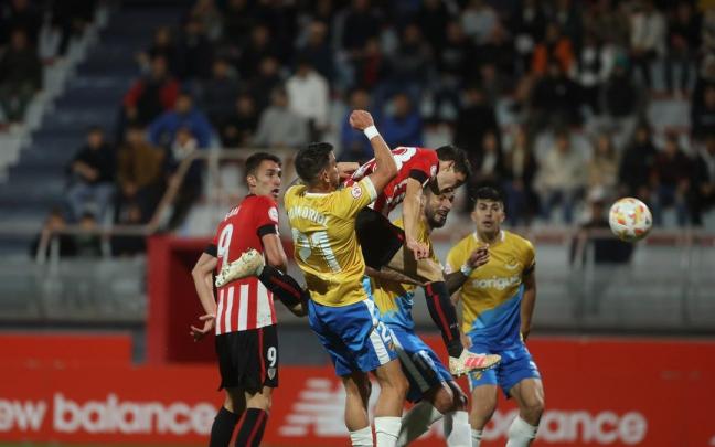 El Bilbao Athletic fue incapaz de hacer gol ayer en Lezama.