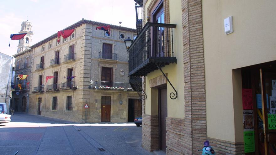 Vista de la fachada del Ayuntamiento de Corella