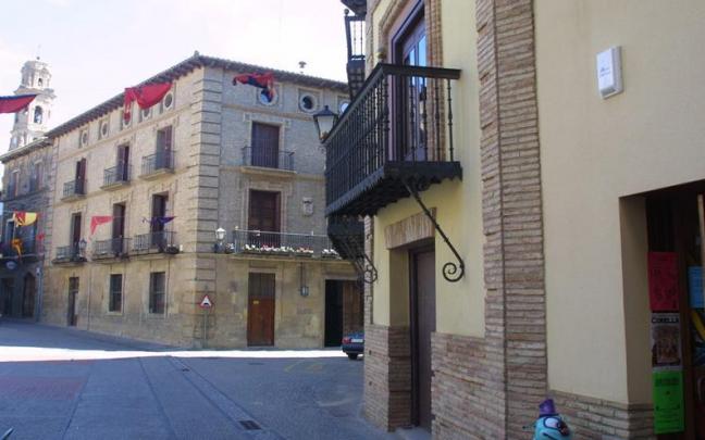 Vista de la fachada del Ayuntamiento de Corella