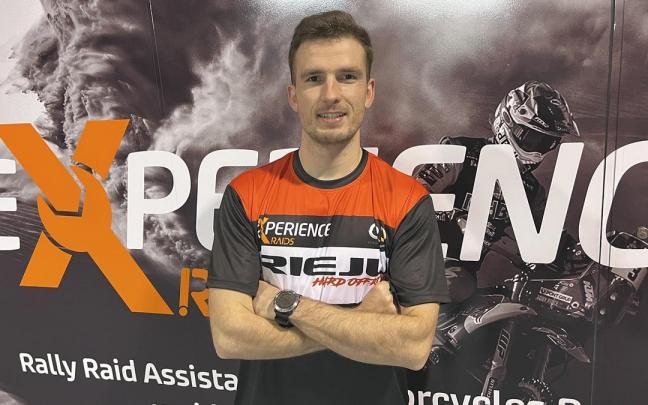 Hodei Gallastegi está rumbo al Rally Dakar que dará inicio este sábado para trabajar como fisioterapeuta. Hodei Gallastegi está rumbo al Rally Dakar que dará inicio este sábado para trabajar como fisioterapeuta.