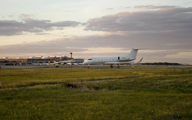 Un aeropuerto en Florida.