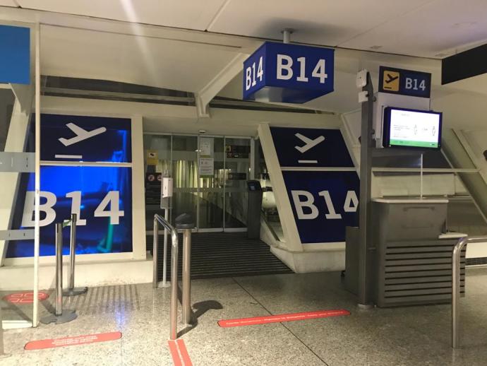 El aeropuerto de Bilbao ha ampliado la información destinada a los pasajeros.
