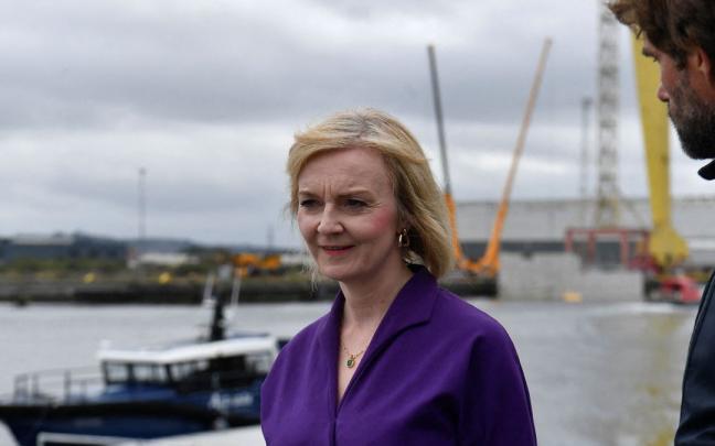 Liz Truss, candidata a primera ministra británica. Liz Truss, candidata a primera ministra británica.