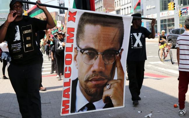 Imagen de una celebraci&oacute;n por el cumplea&ntilde;os de Malcolm X en Nueva York.