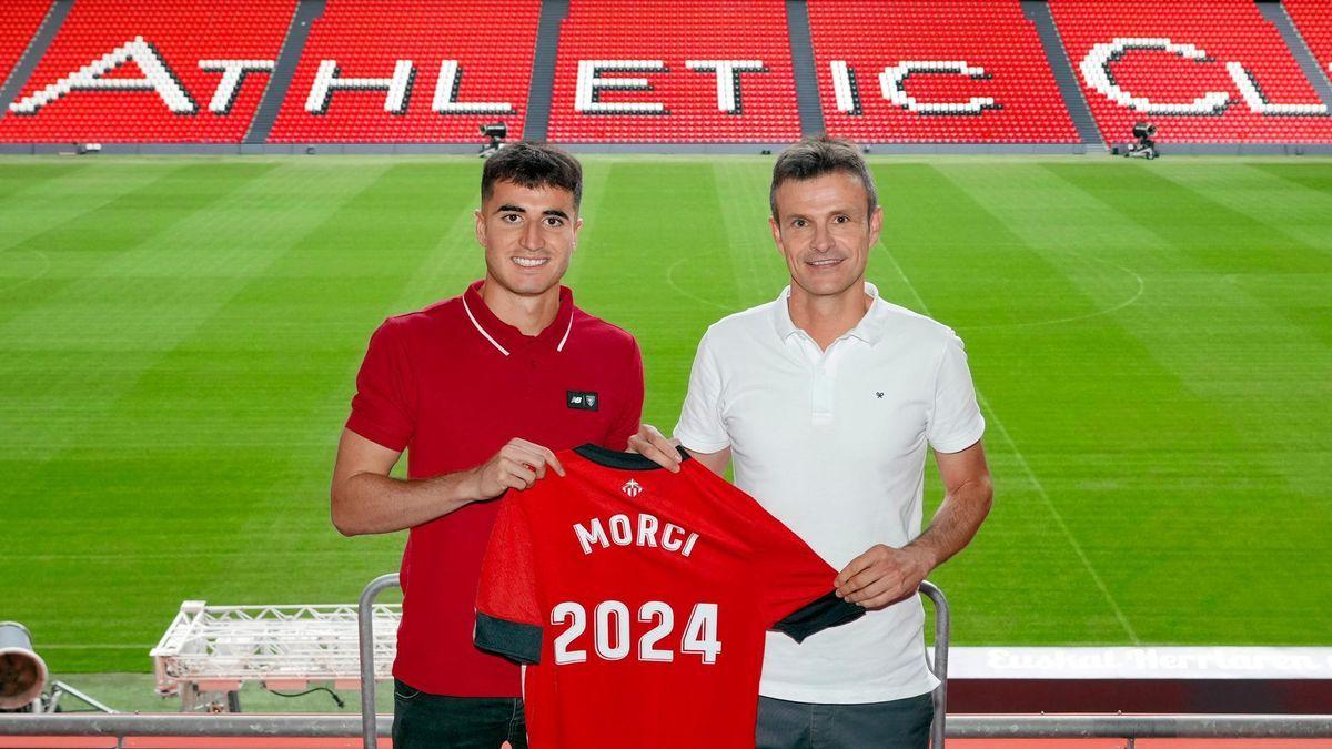Jon Morcillo ha renovado con el Athletic hasta 2024