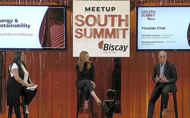 Imagen de la anterior cita foral para atraer talento foráneo al territorio de Bizkaia . | FOTO: D. F. B.