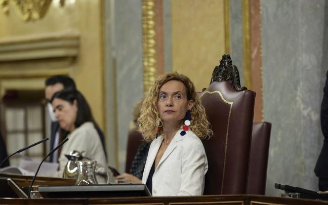 La presidenta del Congreso, Meritxell Batet. La presidenta del Congreso, Meritxell Batet.