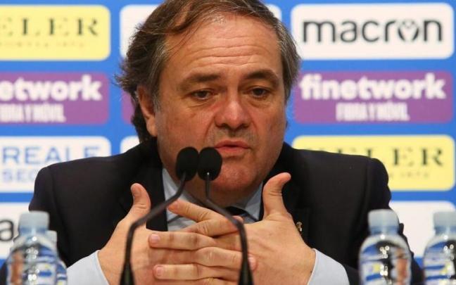 Jokin Aperribay, presidente de la Real Sociedad