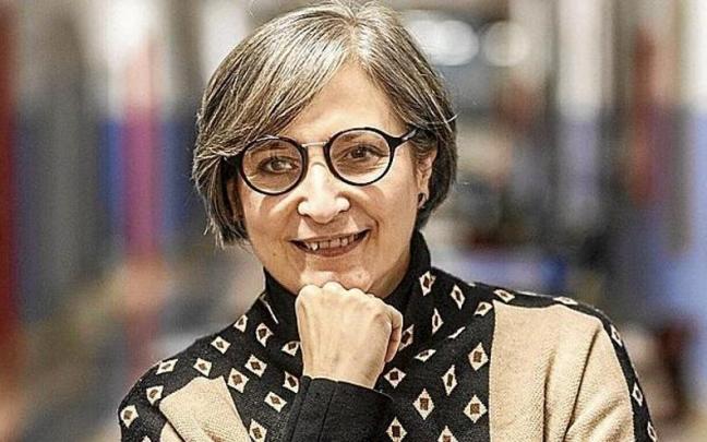 Cristina Inogés, duramte la entrevista