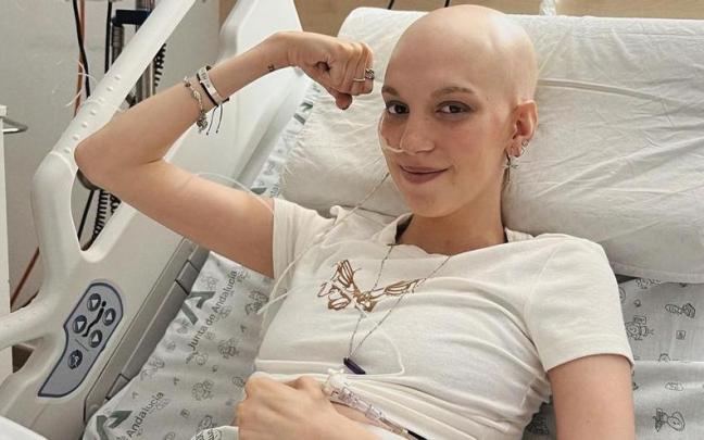 La joven, en una de sus últimas imágenes. La joven, en una de sus últimas imágenes.