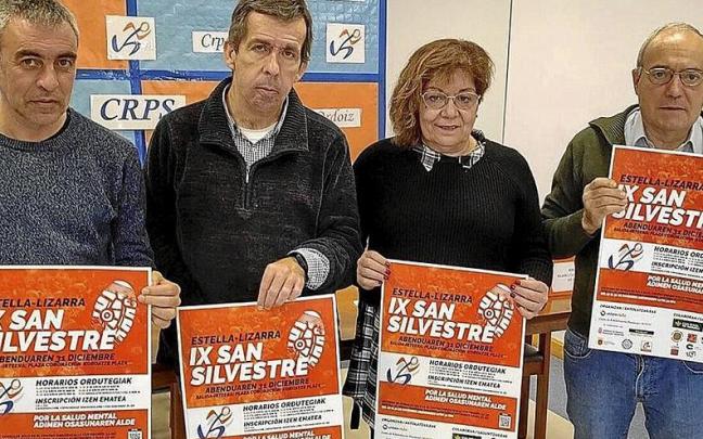 Koldo Solchaga, Javier de la Escosura, Sari Muñoz y Ion Martínez en Ordoiz. | FOTO: J.A.