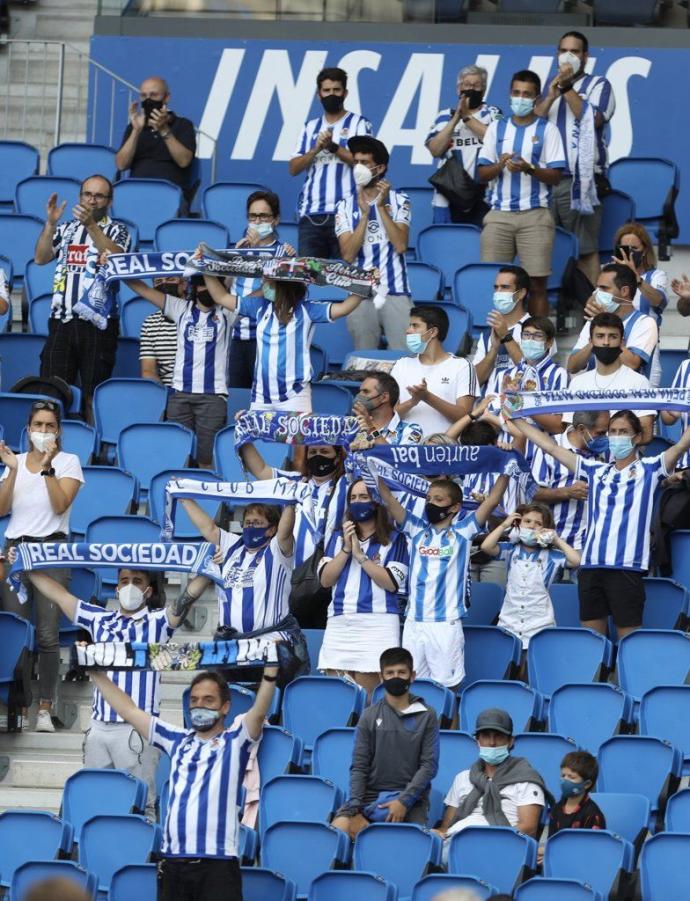 La afición de la Real no está muy contenta por el sorteo de entradas