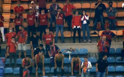 'El Día Después' con la afición de Osasuna, desatada en Villarreal