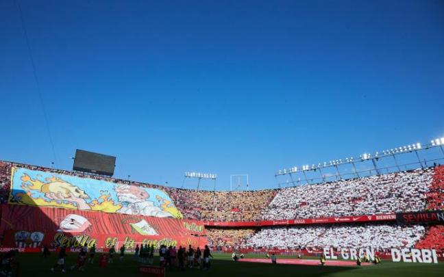 Afición en el Ramón Sánchez-Pizjuán Afición en el Ramón Sánchez-Pizjuán