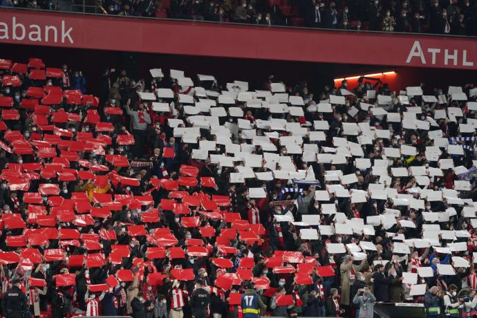 Aficionados del Athletic.