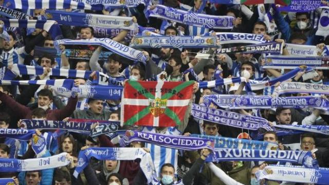 Ambiente en Anoeta el pasado jueves, en el partido de Copa contra el Betis