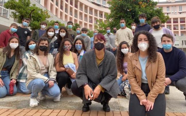 Integrantes de Leioako Musika Banda, en su despedida antes de las vacaciones del pasado verano. Integrantes de Leioako Musika Banda, en su despedida antes de las vacaciones del pasado verano.