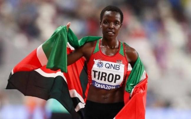 Agnes Jebet Tirop tenía 25 años. Agnes Jebet Tirop tenía 25 años.