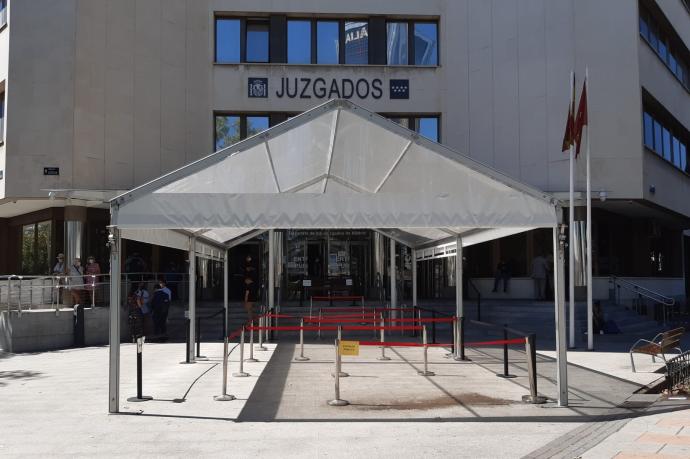 Juzgados de Plaza de Castilla.