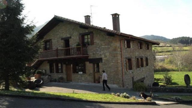 Imagen de un agroturismo ubicado en Euskadi.
