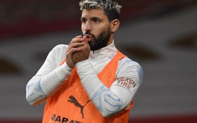 Agüero, en la final de la Champions del pasado sábado en Oporto Agüero, en la final de la Champions del pasado sábado en Oporto