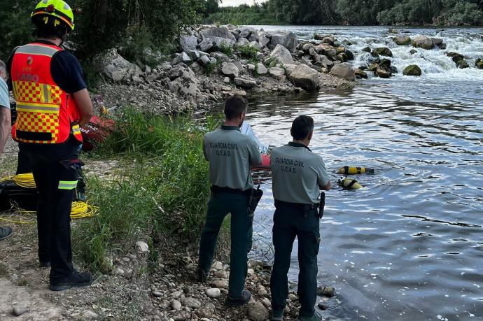La Guardia Civil localiza el cuerpo sin vida de un menor ahogado en el Ebro esta semana.