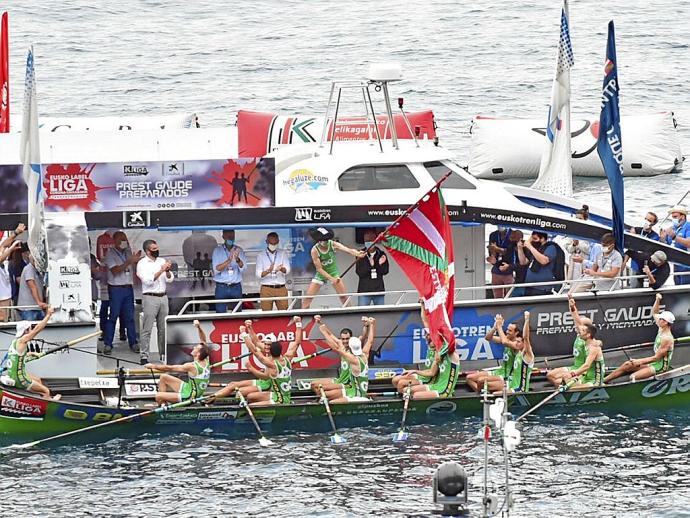 Hondarribia se impuso en las dos jornadas del pasado fin de semana en Zarautz.