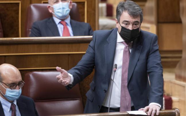 El portavoz del PNV en el Congreso de los Diputados, Aitor Esteban
