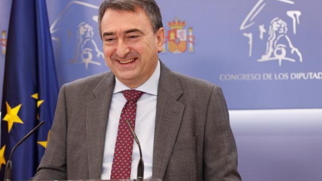 Aitor Esteban, este miércoles en el Congreso.