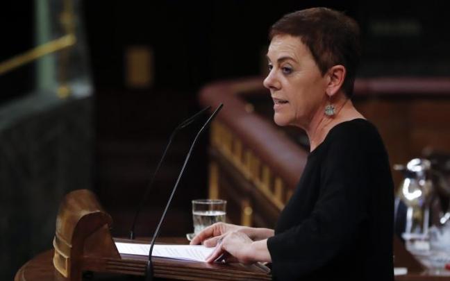 Mertxe Aizpurua, portavoz de EH Bildu en el Congreso