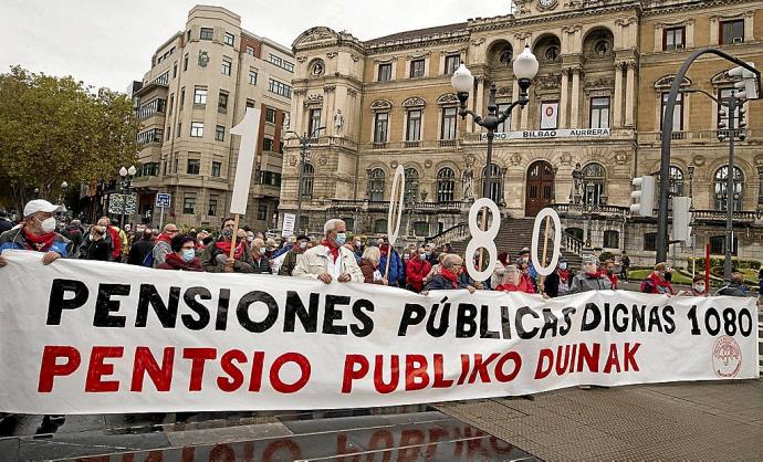 El número de pensiones en el Estado español pasará de los 9,8 millones actuales a 16,5 millones en menos de 30 años. Foto: Borja Guerrero