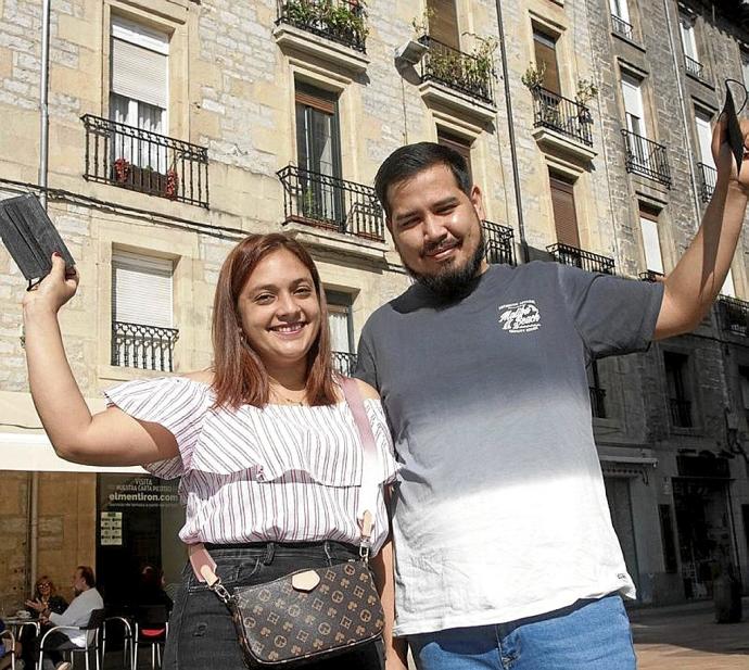 Camila y Andrés también aprovecharon para ir sin ella.