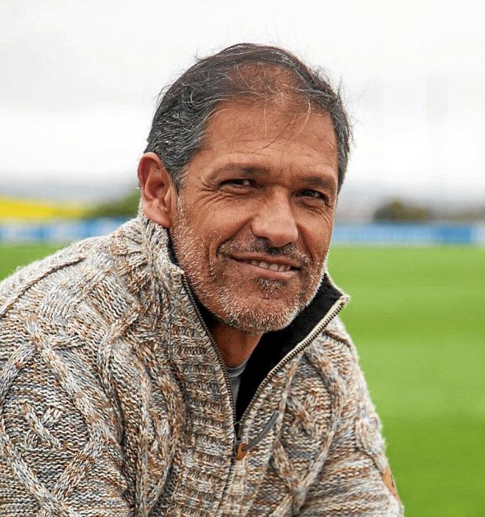 Toni Seligrat, entrenador del filial del Deportivo Alavés.