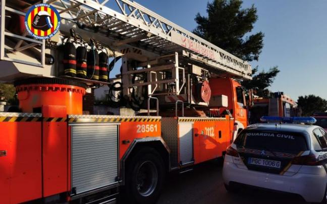 Un niño de 6 años muere al arder una casa con una plantación de marihuana en Valencia