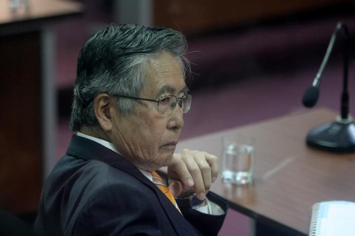 El expresidente de Perú Alberto Fujimori.