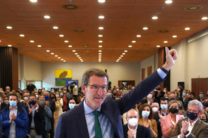 El PP gallego culminará el relevo de Feijóo el 22 de mayo.