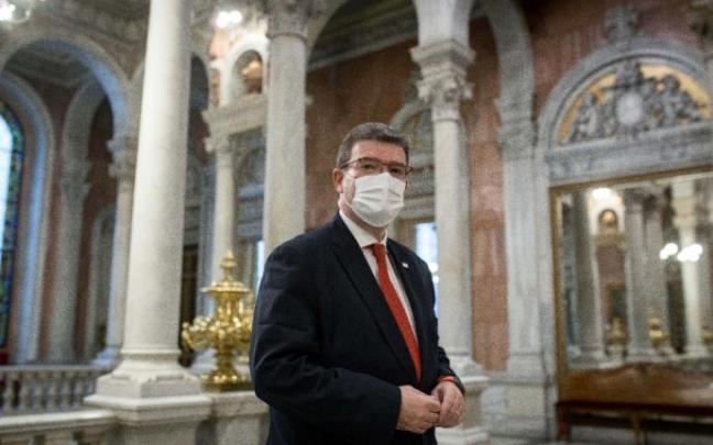 El alcalde de Bilbao, Juan Mari Aburto