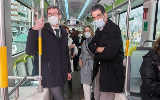 Gorka Urtaran, Eneko Goia y Pilar Arana