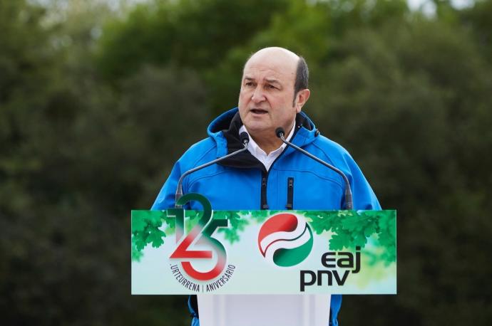 El PNV celebrará el Alderdi Eguna en un acto político con aforo reducido
