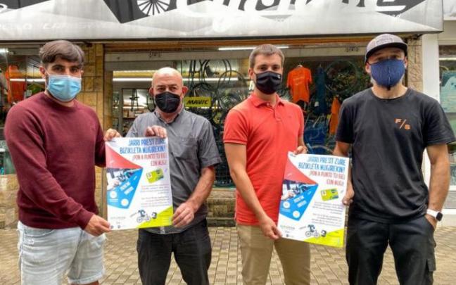 La Diputación de Gipuzkoa pone en marcha, por tercer año consecutivo, la iniciativa '¡Pon a punto tu bici con Mugi!' La Diputación de Gipuzkoa pone en marcha, por tercer año consecutivo, la iniciativa '¡Pon a punto tu bici con Mugi!'
