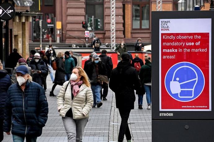 En estos momentos hay entre 1,5 y 2,7 millones de casos activos de coronavirus en Alemania