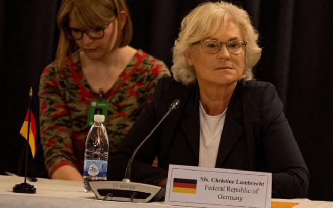 La ministra alemana de Defensa, Christine Lambrecht. La ministra alemana de Defensa, Christine Lambrecht.