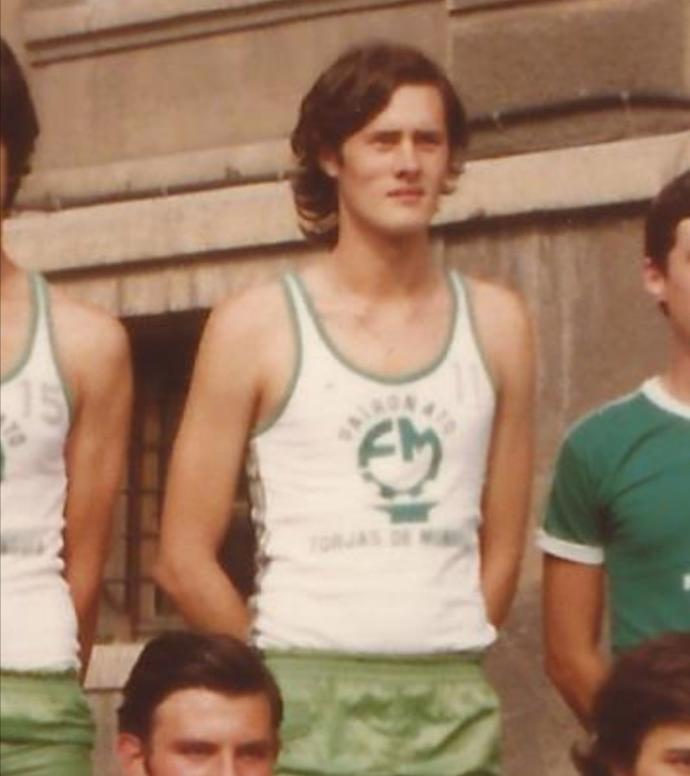 Alex Aurre, cuando jugaba en el Patronato