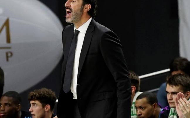 El entrenador del Bilbao Basket, Alex Mumbrú.