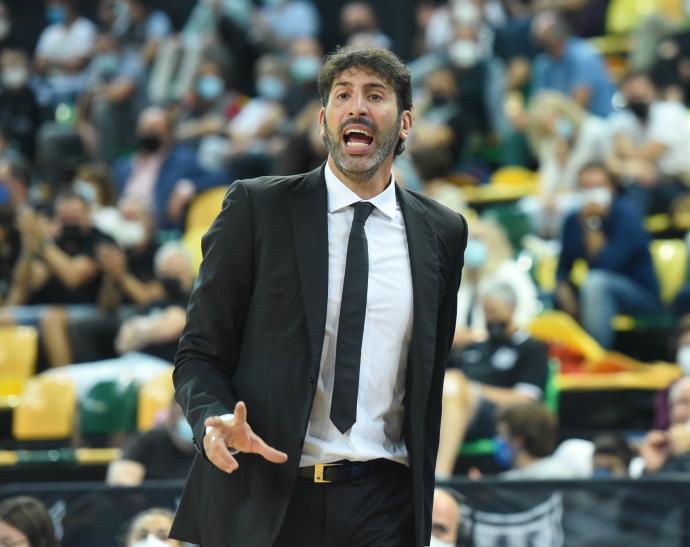 El técnico del Bilbao Basket, Álex Mumbrú.