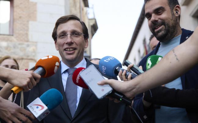 El alcalde de Madrid, José Luis Martínez Almeida